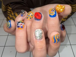 オレンジとブルーおまかせ個性派