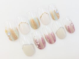 塗りかけフレンチ