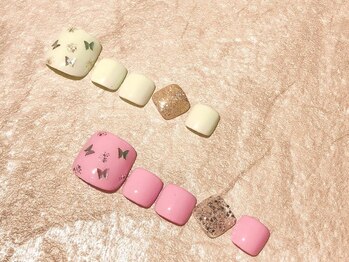 ブリオン 六本松店(Bullion)/バタフライネイル