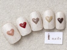 アイネイルズ 三宮店(I nails)/サンドハート￥8500