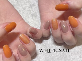 ホワイトネイル 武蔵小杉店(WHITE NAIL)/くすみカラー・持ち込み