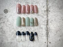 ネイルルーム ハナビ(NailRoomHANABI)/8月のキャンペーンネイル