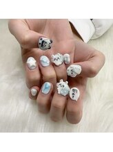 プリュム(Plume)/3D/推しネイル/キャラクター