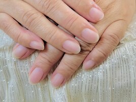 美爪育成ケアすっぴんネイル