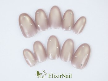 エリクサーネイル 西武新宿(Elixir Nail)/定額a シンプル/クーポン使用
