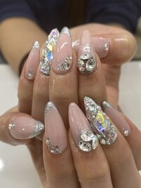 ラメフレンチ
