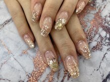 ディーネイル 四条烏丸(D-nail)/【春井】ラメグラデーション