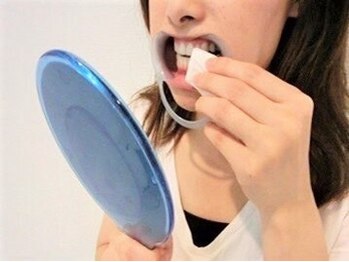 ホワイトニングサロン 広島店/【ホワイトニング STEP 5】