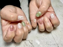 サロンド イト(salon de ito)/シェル×ミラーネイル