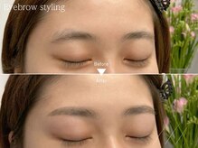 メリーラッシュ 青森店/美眉Wax＋HBL眉毛パーマ