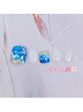 ネイルサロン 優/【フット定額】シンプルデザイン