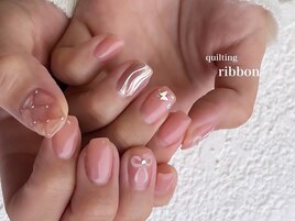 quilting×ribbon