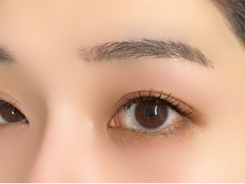 バイオレット(violets)の写真/《簡単垢抜け》眉ワックスメイク仕上げ込み￥4,000～