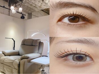 ラヴィータエベッラ(La Vita e Bella)の写真/【完全個室2席完備　9:30～予約OK】まつげに負担をかけない優しい施術を心がけます。