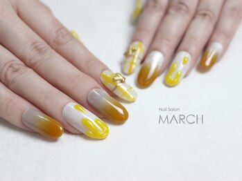 ネイルズイブ マーチ 天満店(nails ibu MARCH)/ハニーハニーハニー