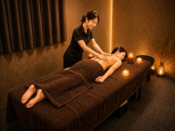 コンフォート 神戸三宮店(comfort)の写真/【神戸三宮/完全個室のマッサージ】周りを気にせず深く癒される大人のアロマ空間♪