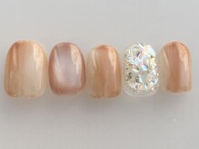 アイネイルズ 池袋店(I-nails)/くすみオレンジ