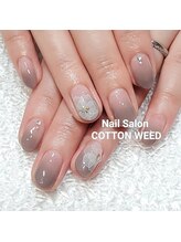 ネイルサロン コットンウィード(Nail Salon COTTON WEED)/フラワーアートネイル