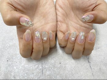 ダイナ ムーン(Dyna moon.)/シェルネイル♪