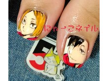 にゃーこネイル/ハイキュー!!☆痛ネイル