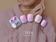ネイルサロン ディーバ ギンザ(Nail salon Diva GINZA)/FootデザインSelect¥8,910