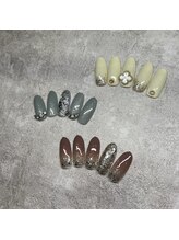 エストネイルアンドエストアイズ 西尾店(est nail&est eyes)/定額ネイル