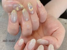 ミー ネイル(mi-nail)/アシメnail