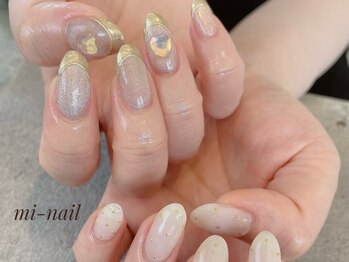 ミー ネイル(mi-nail)/アシメnail
