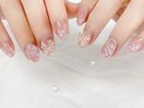 【ワンホンコース】オーロラnail
