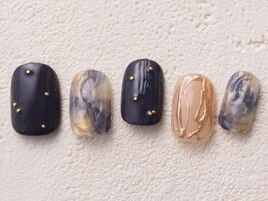 ネイビーイエローニュアンス