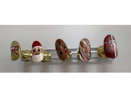 クリスマスネイル