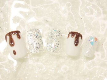 ネイルサロン べルフ(nail salon Verf)/チョコレートネイル♪