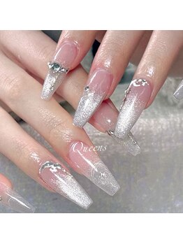 クイーンズビューティーサロン 新宿本店(Queen's beauty salon)/チップ長さ出し10本やり放題