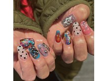 ジョジョ ネイル アット サンノミヤ(JOJO Nail at Sannomiya)の雰囲気（誰ともかぶらない個性派ネイルデザイン★）