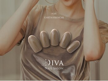 ネイルサロン ディーバ 奈良香芝店(Diva)/One color plus(ラメフレンチ)