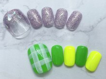 タネモト(Tanemoto)/8月フットネイル¥5500