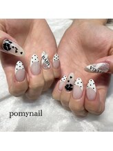 ポミーネイル 新宿西口店(pomy nail)/ロゴネイル