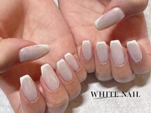 ホワイトネイル 武蔵小杉店(WHITE NAIL)/オーロラネイル・フレンチ