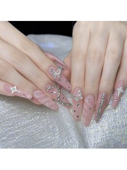 クイーンズビューティーサロン 新宿本店(Queen's beauty salon)/チップ長さ出し10本やり放題