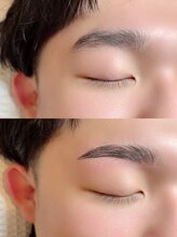 ピオニーココ(PEONYCOCO)/メンズブロウリフト(眉毛パーマ)