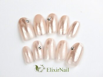 エリクサーネイル 神田(Elixir Nail)/シンプル / クーポン使用