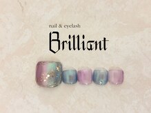 ネイルアンドまつげエクステのお店 ブリリアント 草加(Brilliant)/Foot 　定額9900円コース