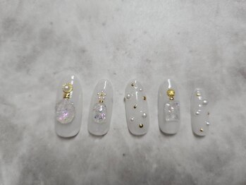 ネイルサロン ネイルクク(Nail KUKU)/ゴージャス８月