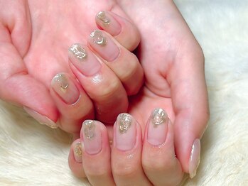 サニーデイズ ネイルアンドビューティー 曙橋店(SunnyDays Nail&Beauty)/ミラーフレンチ