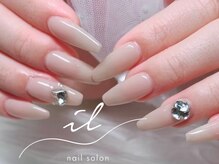 イル 神戸店/上品ワンカラーネイル