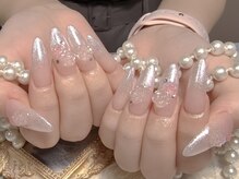 モアネイル 新宿/シンプルネイル/持ち込み/新宿