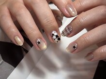デューネイルスタジオ(dew nail studio)/ホワイト ブラック
