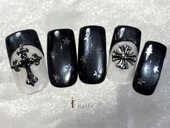 アイネイルズ 町田店(I nails)/y2kクロスフレンチ10480円