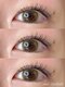 オール アイラッシュ(oar eyelash)の写真/軽量フラットラッシュでモチもいい♪目の形や癖に合わせたデザイン力に自信あり◎