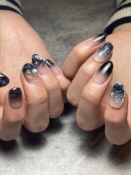 サロン ド リーナ(salon de RINA)/ブラックネイル